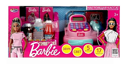 Касса Barbie свет-звук, кор.34*16,5*17см ИГРАЕМ ВМЕСТЕ в кор.24шт