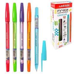 Ручка шариковая " deVente " Crocus синяя 0,5мм, толщина письма 0,25мм, ароматизированные чернила, см