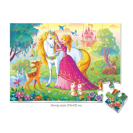 Пазл напольный. "Волшебная прогулка"