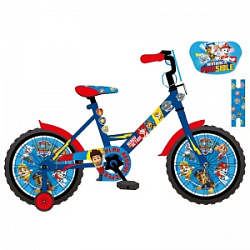 Вело.дет.12" Щенячий Патруль gt-тип,щиток,встав.страх.кол,звон,полу-слик 2,125" - в кор.1шт