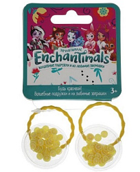 Аксессуары д/девочек ЭНЧЕНТИМАЛС резинки д/волос с украш. лимон, 2шт МИЛАЯ ЛЕДИ уп-10шт в кор.100уп