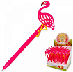 Ручка шар. с рез.игрушкой ФЛАМИНГО арт.329 (36/1296шт)