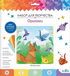 Оригами от Оригами с наклейками "Животные". арт. 07439