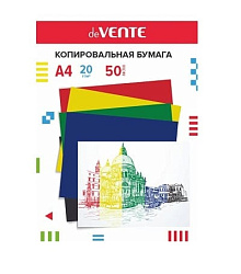 Копировальная бумага " deVente " А4 50л, 5цв (красный, желтый, зеленый, синий, черный)