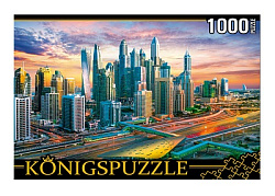 Konigspuzzle. ПАЗЛЫ 1000 элементов. ШТK1000-6800 ФУТУРИСТИЧЕСКИЙ ДУБАЙ