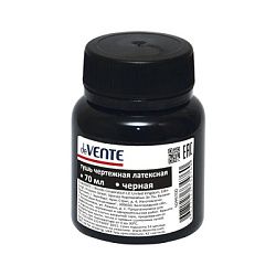 Тушь " deVente " 70мл черная чертежная латексная
