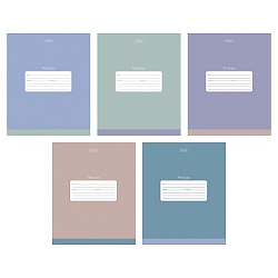 Тетрадь с пластиковой обложкой А5 18л клетка " Hatber " PROстиль для мальчиков, офсет, на скобе, пла