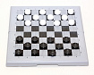 Игра настольная "Шашки-Шахматы" (бол, сер) арт.03895