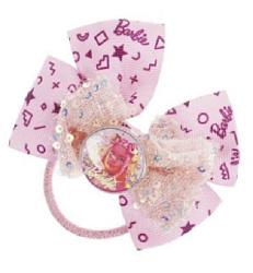 Аксессуары д/девочек Барби бант на резинке МИЛАЯ ЛЕДИ уп-10шт в кор.100уп
