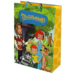 371815 Пакет подарочный МАТОВЫЙ СОЮЗМУЛЬТФИЛЬМ ml, 22*31*10 см ЧУДО ПРАЗДНИК в кор.24*12шт