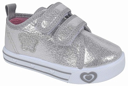 9651-E Кеды 20-25 р.р Серебряный разм.21