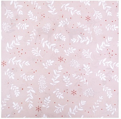 Бумага упаковочная глянцевая двусторонняя "Олени", 70 х 100 см