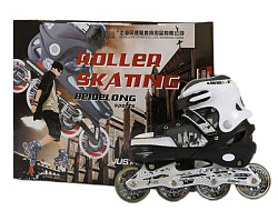 H07933              Роликовые коньки.(28-32) в сумке,1колесо свет