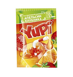 Растворимый напиток ЮПИ YUPI Апельсин-клубника (juc011) 12г*6бл*24 шт, 