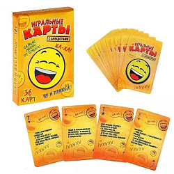 карты игральные "Анекдоты", 9х6 см 123012
