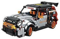 8207 Конструктор Technica " Pull back Mini Cooper Race Car"