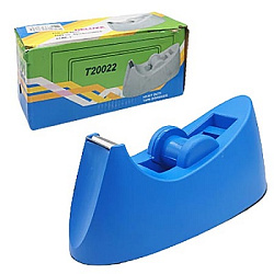 Диспенсер для скотча " KWELT " 19*7см пластиковый, основание с нескользящим покрытием, утяжеленный, 