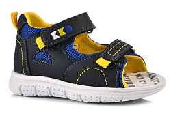 9408B размер 22-27 туфли летние синие KAKADU (муж.) (короб 111111), размер: 23