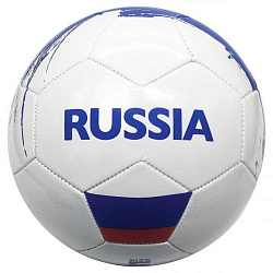 265737   Мяч футбольный Россия, ПВХ 1 слой, 5 р., камера рез., маш.обр. в кор.50шт