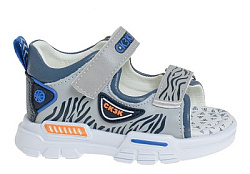 Туфли  летние откр.для мальч. R105060037DB/GR (22-26) разм.26