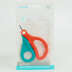 Маникюрные ножницы детские, цвет красный/зеленый   6967347
