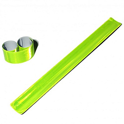 Браслет-слэп СВЕТООТРАЖАЮЩИЙ 3*30см арт.1977 (1/20/3600шт)