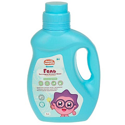 377229 Гель для стирки детского белья 1 л малышарики. Заботливая мама в кор.4шт