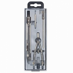 Набор чертежный " Глобус " из 5-и предметов,пластиковая упаковка