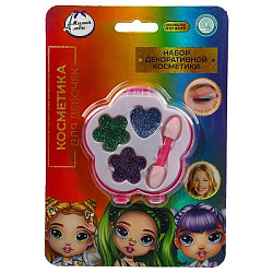 Косметика ДЛЯ ДЕВОЧЕК набор косметики: тени для век с блестками МИЛАЯ ЛЕДИ в кор.3*288шт