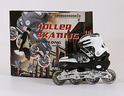 H07933              Роликовые коньки.(28-32) в сумке,1колесо свет