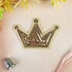Термонаклейка "Корона с пайетками" (10 шт)