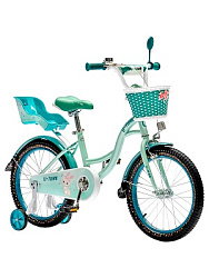 Велосипед двухколёсный ФАНТАЗИЯ. Бирюзовый. Колёса 18 дюймов (арт. ВЛ-2824)