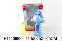 Мыльный пистолет -Акула муз.свет.-812