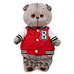 Ks30-055 Игрушка Кот Басик в клубной куртке