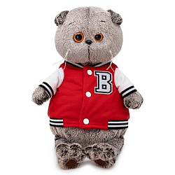 Ks30-055 Игрушка Кот Басик в клубной куртке