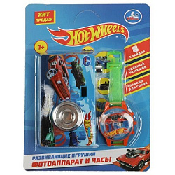 Фотоаппарат и часы ХОТ ВИЛС 8 слайдов.лабиринт с шариками.блист.бат Умка в кор.4*120шт