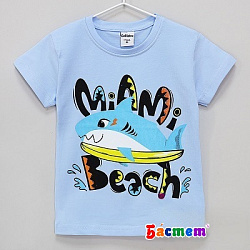 Футболка (голубой)