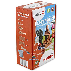 229988   "РОДНИК": КОНСТРУКТОР КЕРАМИЧЕСКИЙ ДЛЯ ДЕТСКОГО ТВОРЧЕСТВА 163 ДЕТ. в кор.12шт