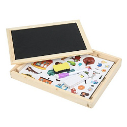 Игрушка деревянная СОЮЗМУЛЬТФИЛЬМ чудо-чемоданчик, коробка Буратино в кор.30шт