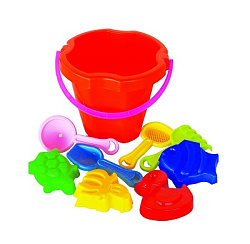 Набор для игры в песке с ведром