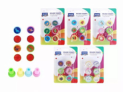 Штампик детск.с картинками 2,2*3см (набор 6шт) ассорти  арт.М-9946 (1/36наб)