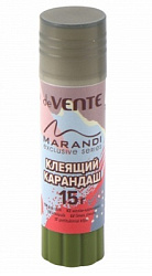 Клей-карандаш " deVente " Marandi 15гр, основа PVP, быстросохнущий, картонный дисплей, 10702070/3006