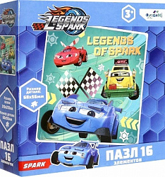 Легенды Спарка. Пазл 16 эл. Вместе веселей. 08187
