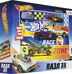 Hot Wheels.Пазл.35 гиг.Гонка.05855