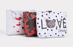 Кошелёк на молнии, цвет МИКС