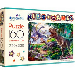 Kids Games. Пазл. 160 Эл. Динозавры. 07867