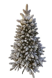 Ель О зелёная заснеженная литая 2.7 метра