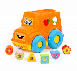 Игрушка развивающая "Автобус" (в сеточке)
