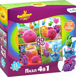 Солнечные зайчики.Набор.4в1.4-6-9-12Эл. Пушистые шалунишки.06606