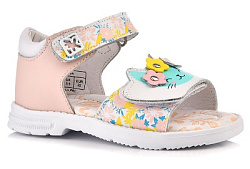 9498A размер 22-27 туфли летние розовые KAKADU (жен.) (короб 111111), размер: 26